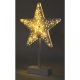 Somogyi LED-es Asztali dísz Csillag forma 39cm melegfehér (KAD 20 STAR)