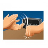 Somogyi OC 05 digitális ébresztőóra barna fa (OC 05)