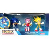 Sonic a sündisznó 3 db-os figura szett - Comansi