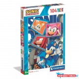 Sonic a sündisznó Action 104 db-os puzzle Clementoni