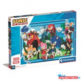 Sonic a sündisznó Crew 300 db-os puzzle Clementoni