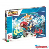 Sonic a sündisznó Star 104 db-os puzzle Clementoni