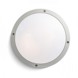 SONNY mennyezeti lámpa ezüstszürke 230V E27 2x18W IP54