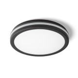 SONO 30 felületre szerelhető fekete műanyag 230V LED 30W IP65 3000K 4000K 6000K