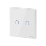 Sonoff T2EU2C-TX Two-channel Touch Light Switch Wi-Fi Button White (IM190314016)