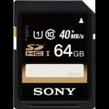 SONY 64GB SD (SDXC Class 10 UHS-I) (SF64U) memória kártya (4905524934601)