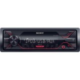 Sony DSXA210UI autó HiFi fejegység MP3, WMA, FLAC fekete-piros
