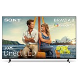Sony K-55S3 138,7 cm (54.6") 4K Ultra HD Smart TV Wi-Fi Fekete Televízió