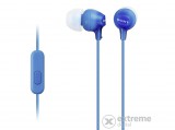 Sony MDREX15APLI.CE7 fülhallgató Android/iPhone okostelefonokhoz, kék