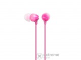 Sony MDREX15LPPI.AE fülhallgató, rózsaszín