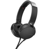 SONY MDRXB550APB.CE7 extra bass fekete fejhallgató (MDRXB550APB.CE7)