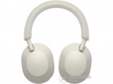 Sony WH1000XM5S.CE7 aktív zajszűrős, Bluetooth fejhallgató, ezüst
