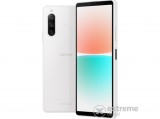 Sony Xperia 10 IV okostelefon, kártyafüggetlen, Dual SIM, 128GB, 6GB RAM, 5G, Fehér