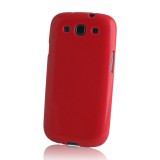 Sony Xperia M2, TPU szilikon tok, piros (37331) - Telefontok