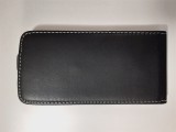 Sony Xperia XZ1 Compact Flip Flexi Bőrtok - Fekete
