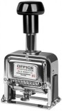 Sorszámbélyegző, automata, fém, 8 karakter, OFFICE PRODUCT