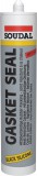 SOUDAL 123008 Gasket Seal-fekete 310 ml - Hőálló 280 C