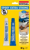 Soudal epoxy strong ragasztó 30 g (2x15 g)