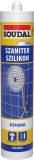 Soudal Szaniter szilikon Ecetsav tartalmú szilikon fehér 280ml (103218, 153419)