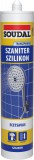 Soudal Szaniter szilikon Ecetsavas és fungicid tartalmú szilikon átlátszó 280ml (103217, 153418)