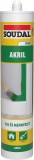 Soudal szil. akril fehér 280ml (103228)