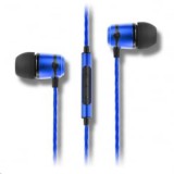 SoundMAGIC E50C mikrofonos fülhallgató kék (SM-E50C-04)