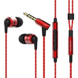 SoundMAGIC E80C In-Ear mikrofonos fülhallgató piros (SM-E80C-02) (SM-E80C-02)