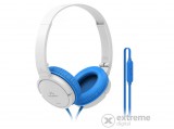 SoundMAGIC P11S On-Ear fejhallgató headset Fehér-Kék