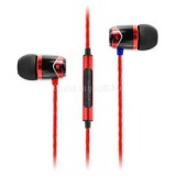 SOUNDMAGIC SM-E10C-01 In-Ear fekete-piros fülhallgató headset (SM-E10C-01)