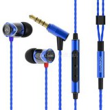 SOUNDMAGIC SM-E10C-04 In-Ear kék-fekete fülhallgató headset (SM-E10C-04)