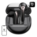 Soundpeats Air 5 TWS Bluetooth Fülhallgató Headset - Fekete (AIR5 BLACK)