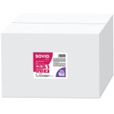 Sovio V hajtású kéztörlő 100% cellulóz 20x150lap 2rétegű 21x25cm