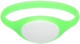 Soyal AM Wristband No.5 13.56 MHz zöld proximity szilikon karkötő