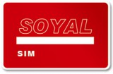 Soyal AR-TAGC-SIM rendszer inicializáló kártya
