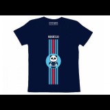 Sparco Gyerek póló csíkos, kék, 11-es méret (017020BM0911)