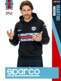 Sparco MARTINI RACING BLACK prémium technikai pulóver - munkaruha