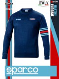Sparco MARTINI RACING BLUE SWEATER prémium merino pulóver - munkaruha