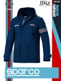 Sparco MARTINI RACING BLUE TRACK prémium kabát - munkaruha