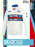 Sparco MARTINI RACING WHITE BOMBER prémium kabát - munkaruha