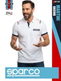 Sparco MARTINI RACING WHITE prémium technikai galléros póló - munkaruha