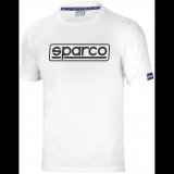 Sparco póló FRAME, fehér, XL méret (01324BI4XL)