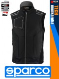 Sparco TECH BLACK ILLINOIS prémium technikai stretch munkamellény - munkaruha