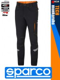 Sparco TECH BLACKORANGE KANSAS prémium technikai stretch nyári derék munkanadrág - munkaruha