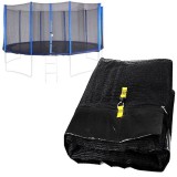 Spartan Biztonsági háló 487 cm-es trambulinhoz - 5 lábas 10 oszlopos