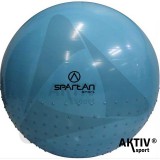 Spartan Gimnasztikai masszázs labda 65 cm kék