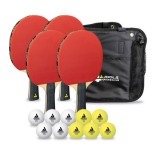 Spartan Sport Joola Quattro pingpong ütő és labda szett tárolóban - Spartan