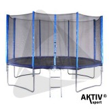 Spartan Trambulin 460 cm hálóval és létrával