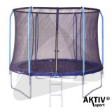 Spartan Trambulin Safety biztonsági hálóval, létrával 250 cm