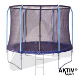 Spartan Trambulin Safety biztonsági hálóval, létrával 305 cm