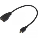 SpeaKa Professional HDMI Átalakító [1x HDMI dugó, D mikro - 1x HDMI alj] Fekete Aranyozatt érintkező